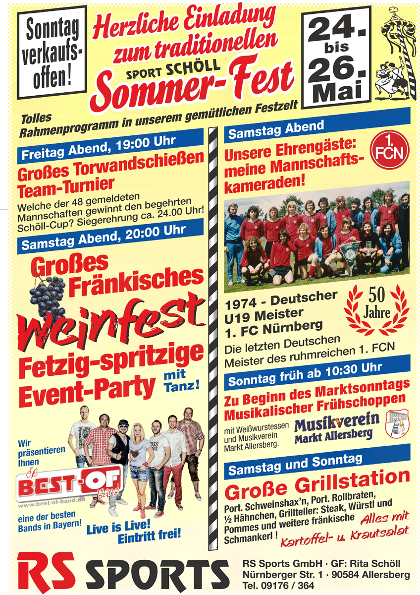 Sport Schöll Sommerfest