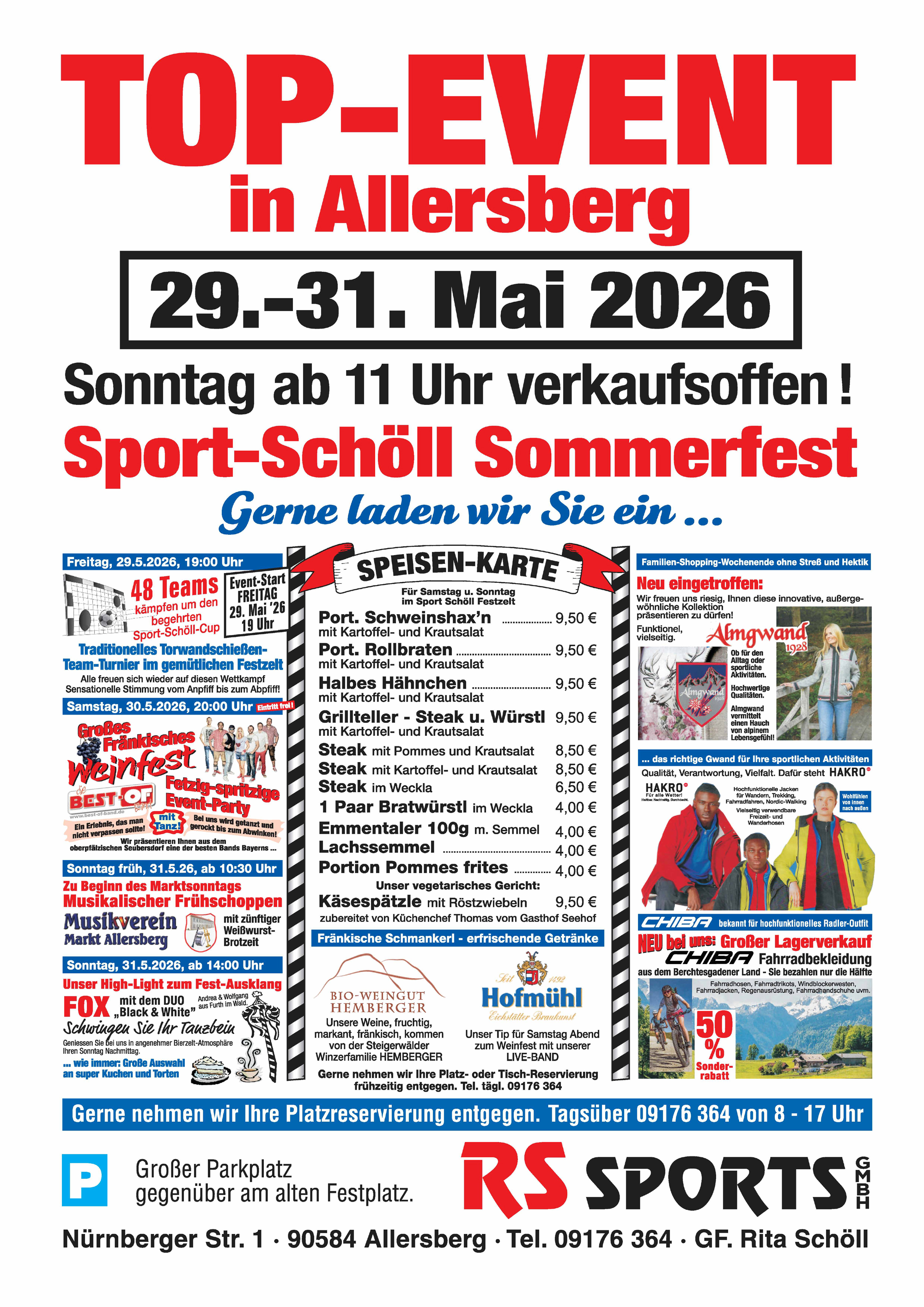 verkaufsoffener Sonntag